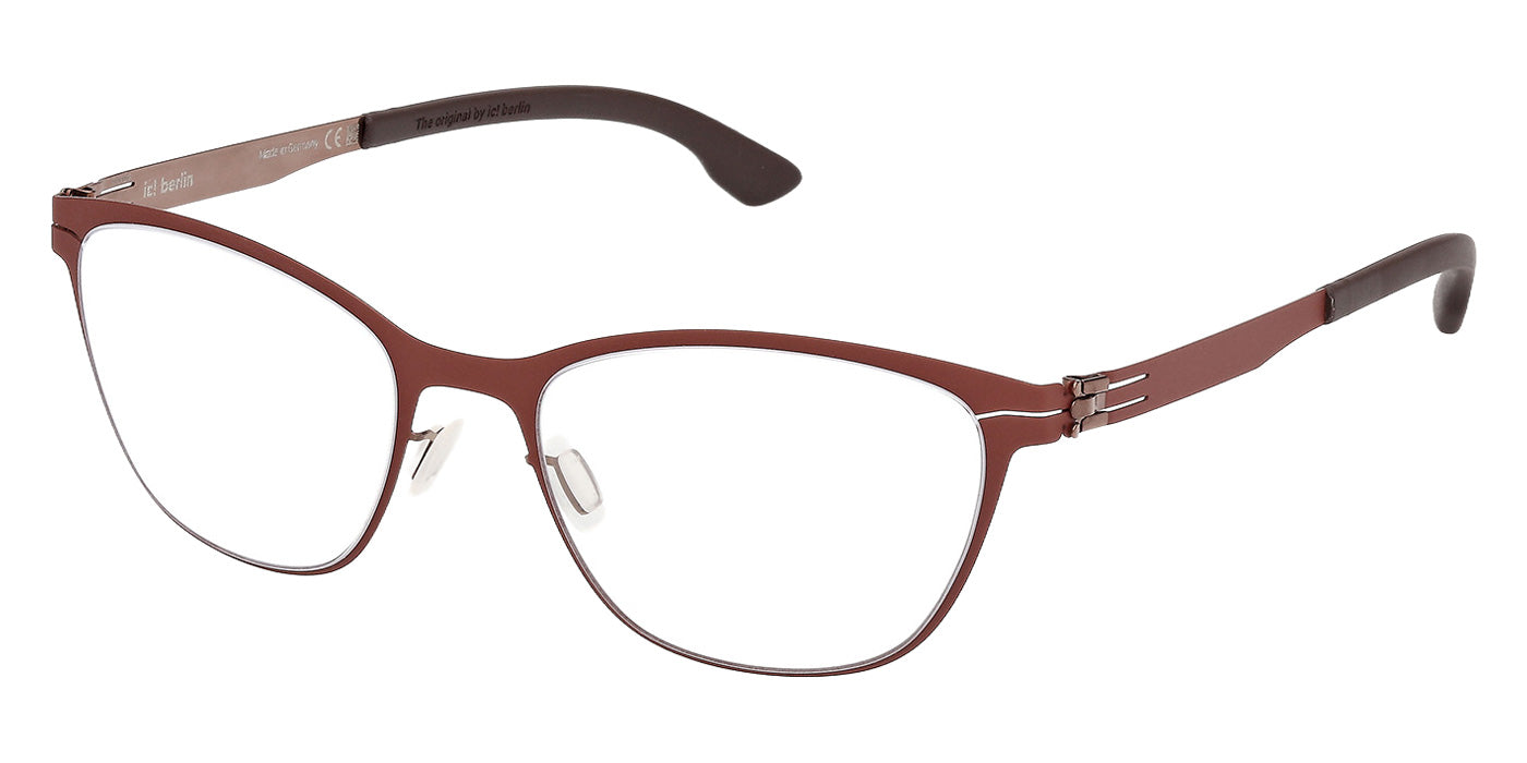 Ic! Berlin® AMANDA SMALL Eyeglasses - White/Texture / White/Texture