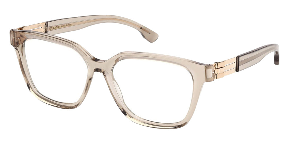 Ic! Berlin® Claire Eyeglasses- 045 - Matte Antiqued Rhodium / Matte Sandblasted Rhodium