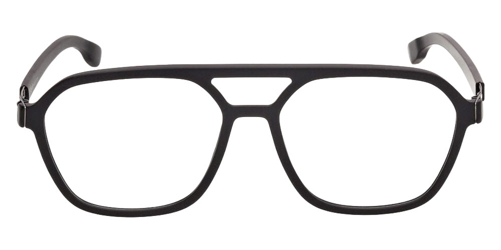 Ic! Berlin® Davide Eyeglasses- 002 - Matte Black / Black/Horn