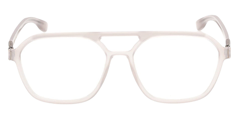 Ic! Berlin® Davide Eyeglasses- 020 - Matte Antiqued Gunmetal / Matte Sandblasted Light Ruthenium