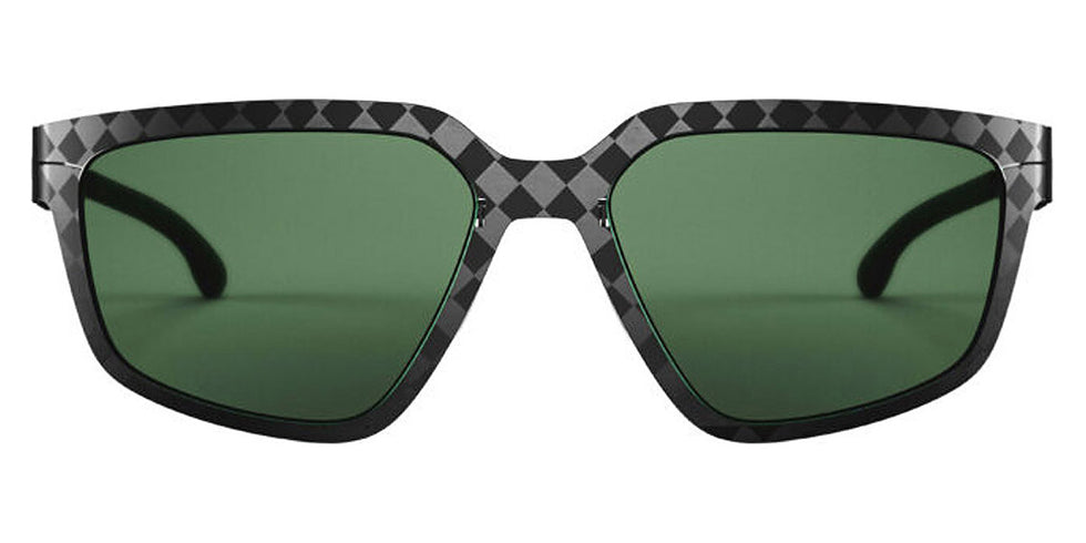Ic! Berlin® FLX_S02 Median Night Green Polarized 58 Sunglasses