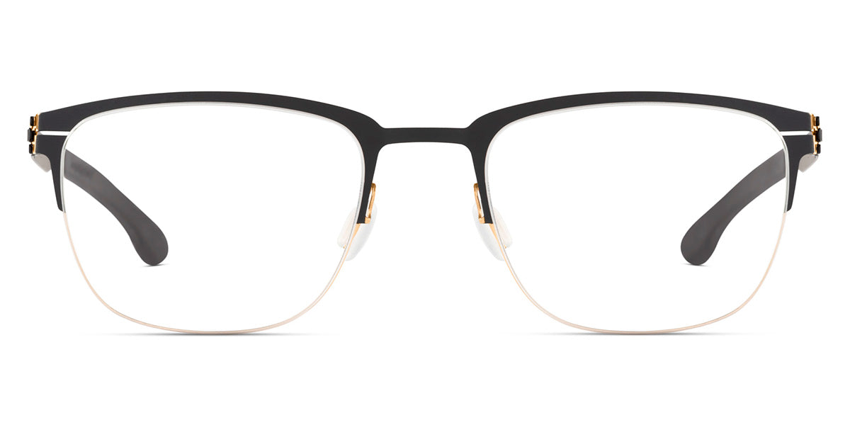 Ic! Berlin® The Lone Wolf Large Square Eyeglasses - EuroOptica