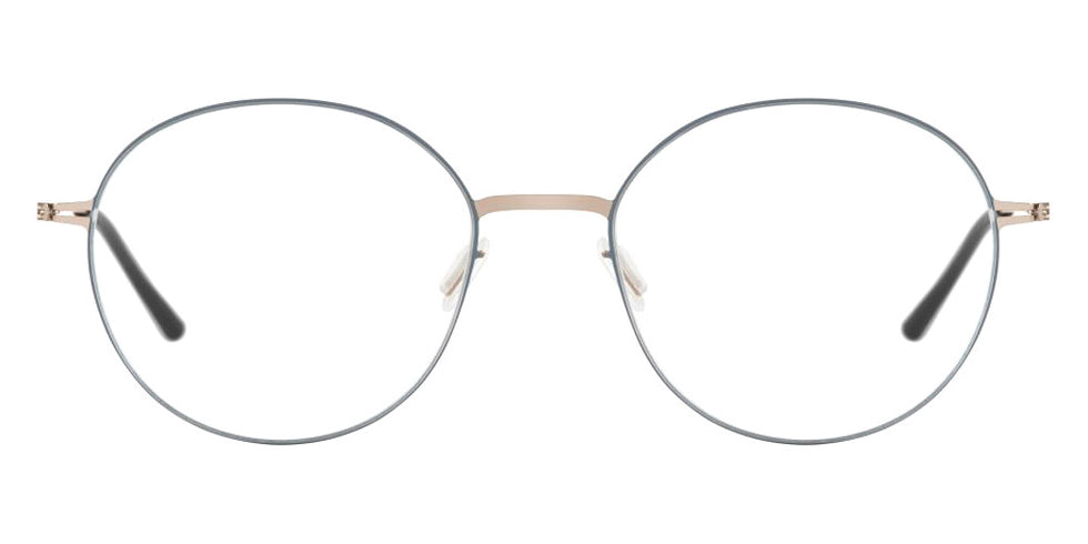 Ic! Berlin® Sia Bronze-Taubenblau Circle 50 Eyeglasses