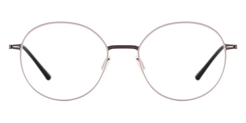 Ic! Berlin® Sia Teak-Mauve Circle 50 Eyeglasses