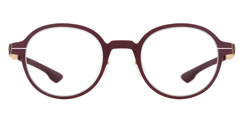 Ic! Berlin® Minho Bordeaux-Rose-Gold 47 Eyeglasses