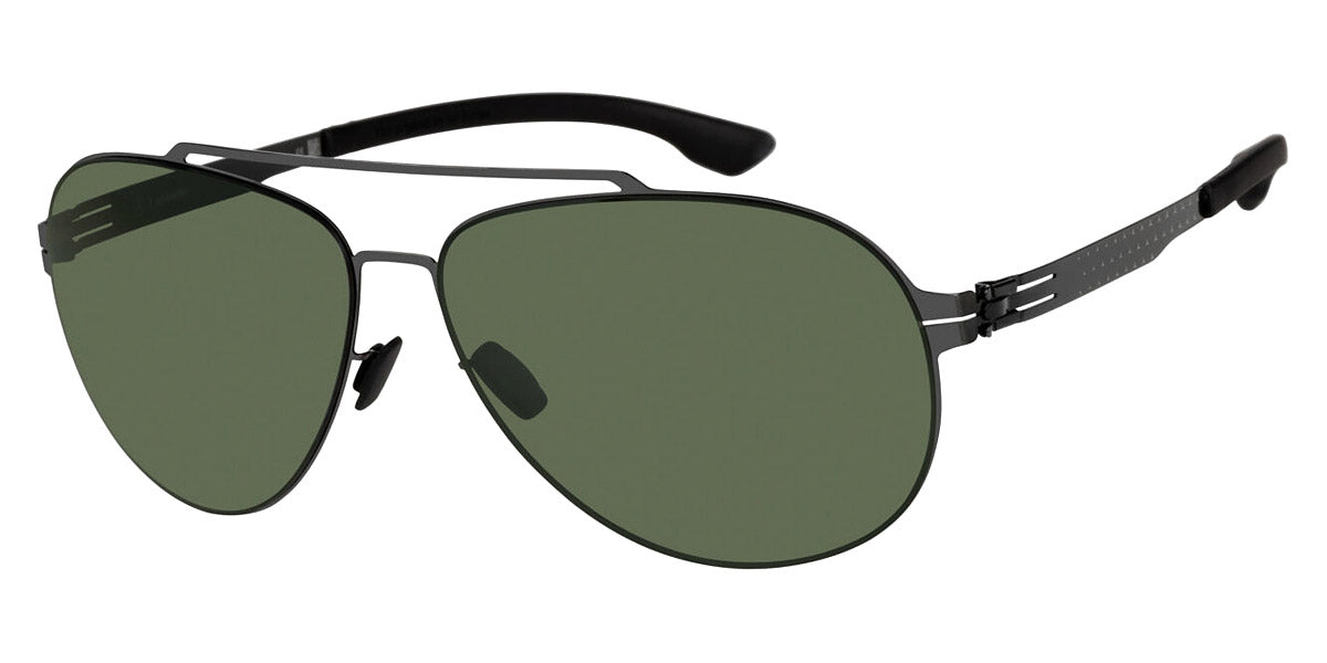 Ic! Berlin® MB 15 Gun-Metal 62 Sunglasses