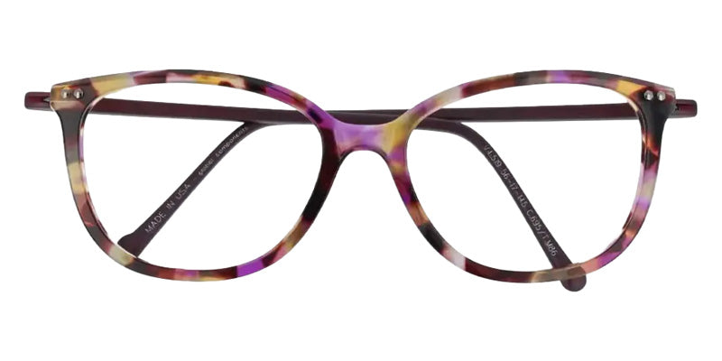 iGreen® V-4.519 Eyeglasses - 695 - Violet Yellow Havana