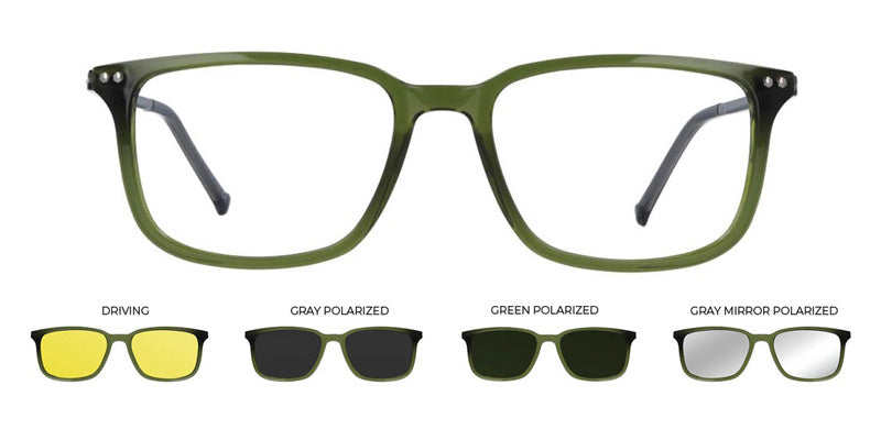 iGreen® V-10.37 CLIP-ON IGV10375418006 Eyeglasses - 6