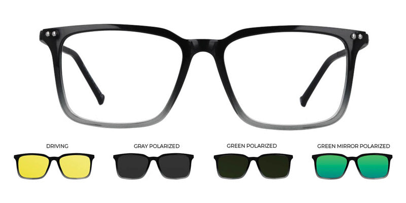 iGreen® V-10.40 CLIP-ON IGV10405418028 Eyeglasses - 28