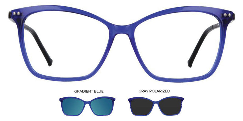 iGreen® V-10.46 CLIP-ON IGV10465614004 Eyeglasses - 4