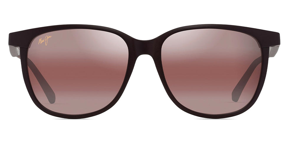 Maui Jim® ‘Ilikea Asian Fit MAU ‘Ilikea Asian Fit R650-04 56 - Burgundy/Matte / Maui Rose Sunglasses