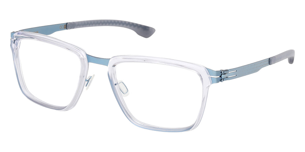 Ic! Berlin® M 23 IM5008 084 - 084 Electric-Light-Blue Crystal-Clear Eyeglasses