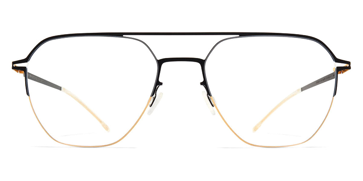 Mykita® IMBA MYK IMBA Gold/Jet Black 53 - MYK IMBA Gold/Jet Black Eyeglasses