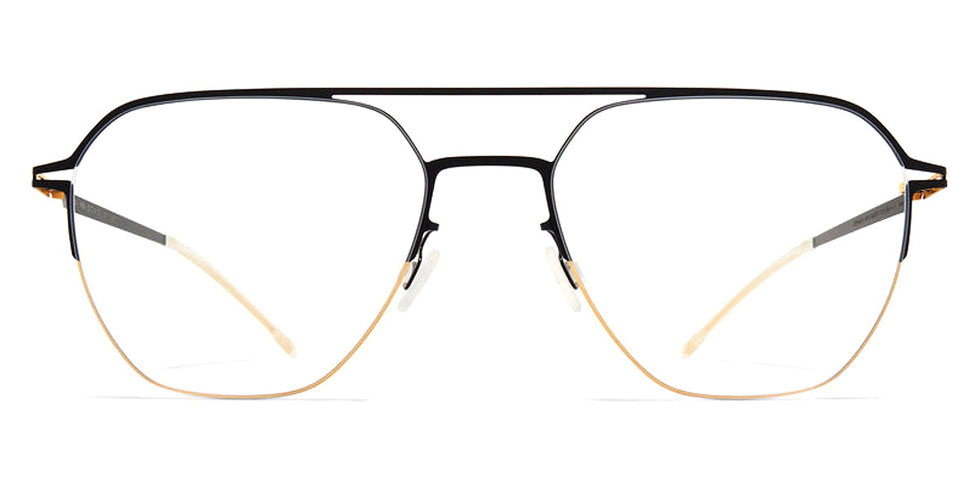 Mykita® IMBA MYK IMBA Gold/Jet Black 53 - MYK IMBA Gold/Jet Black Eyeglasses