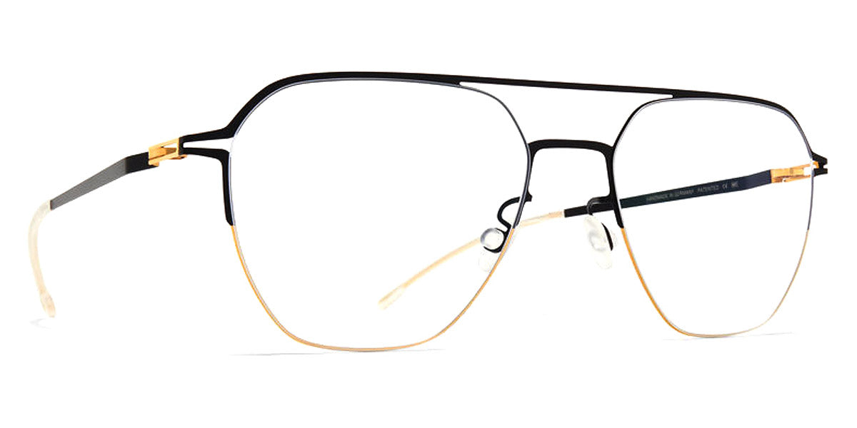 Mykita® IMBA MYK IMBA Gold/Jet Black 53 - MYK IMBA Gold/Jet Black Eyeglasses