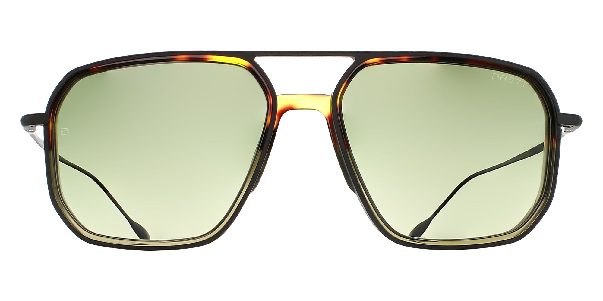 Brett® JARNO SUN BRTT JARNO SUN-C13-ST 56 - Khaki / Black Faded Tortoiseshel - C13