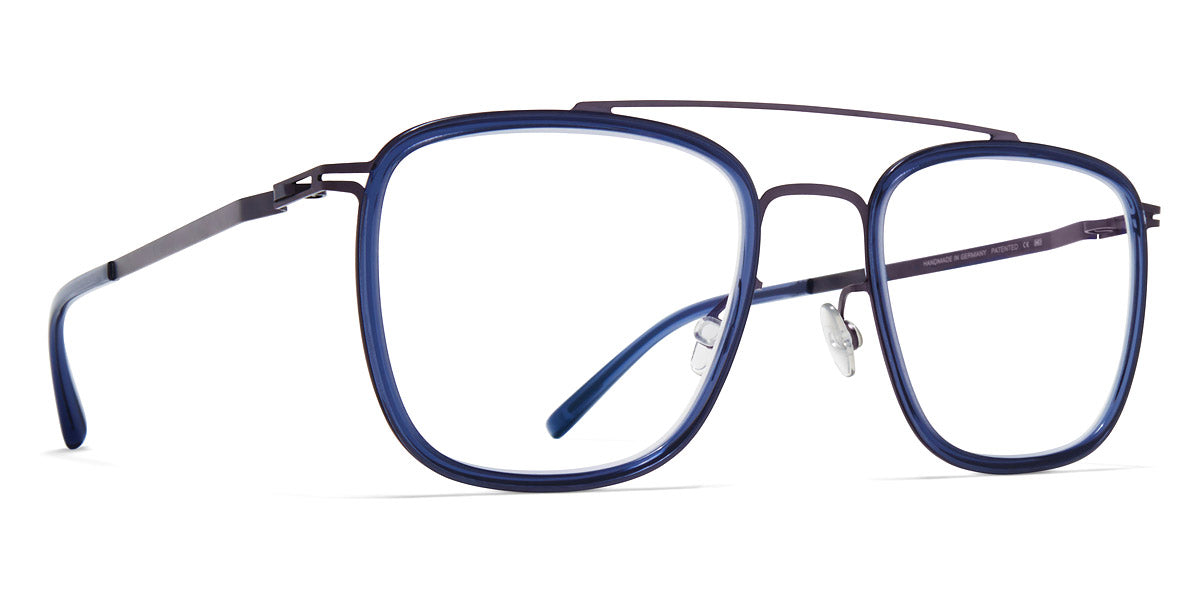 Mykita® JEPPE MYK JEPPE A66 Blackberry/Deep Ocean 51 - A66 Blackberry/Deep Ocean Eyeglasses