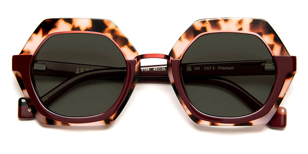 J.F. Rey® Adda JFR Adda 9184 49 - 9184 Demi/Raspberry Sunglasses