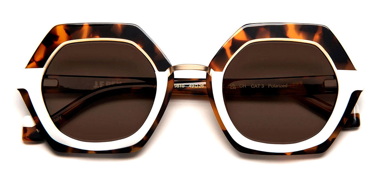 J.F. Rey® Adda JFR Adda 9810 49 - 9810 Demi/White Sunglasses