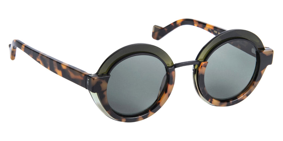 J.F. Rey® Agatha Sun JFR Agatha 4398 46 - 4398 Green Khaki / Demi Gl Sunglasses