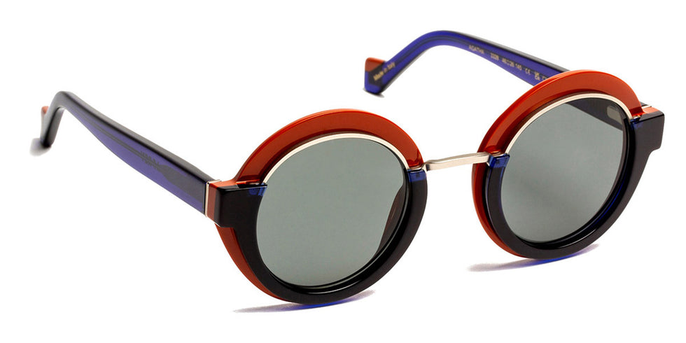 J.F. Rey® Agatha JFR Agatha 3328 46 - 3328 Red Brick/Blue Sunglasses