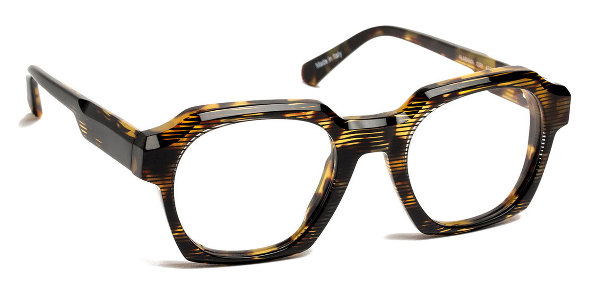 J.F. Rey® Alabama JFR Alabama 0091 49 - 0091 Brown Military Eyeglasses