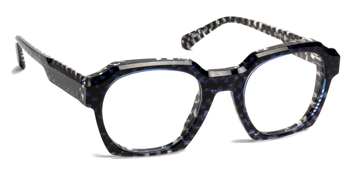 J.F. Rey® Alabama JFR Alabama 2809 49 - 2809 Blue Striped Eyeglasses
