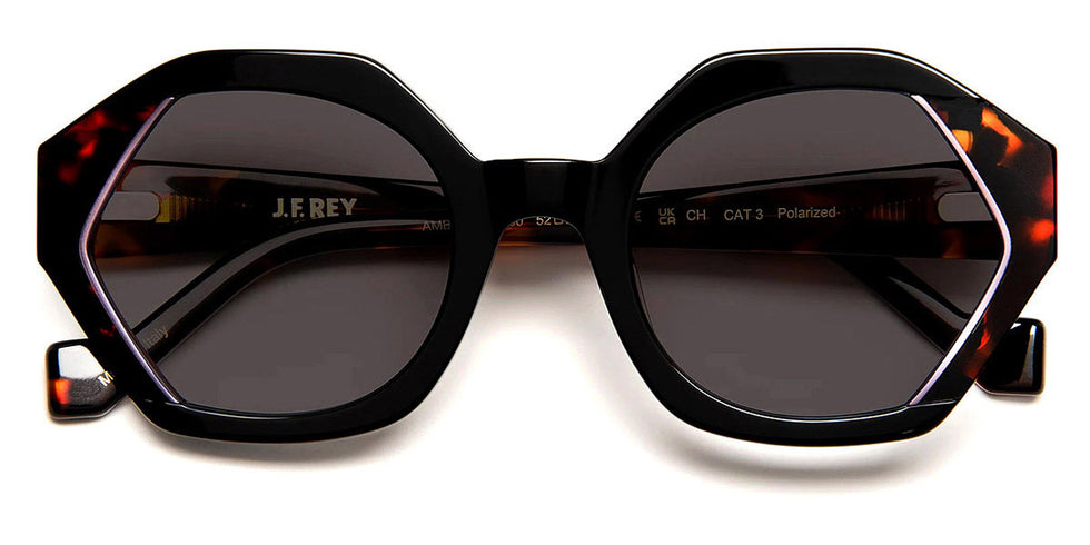 J.F. Rey® Amber JFR Amber 9800 52 - 9800 Demi/Black Sunglasses