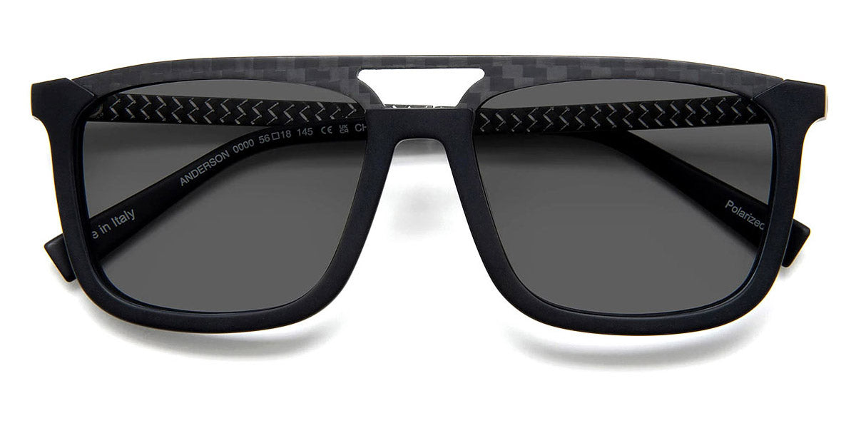 J.F. Rey® Anderson JFR Anderson 0000 56 - 0000 Carbon Black/Black Sunglasses