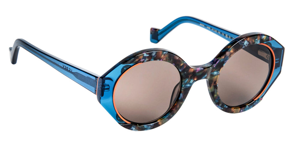 J.F. Rey® Anna Sun JFR Anna 4498 47 - 4498 Green Peacock / Demi Bl Sunglasses