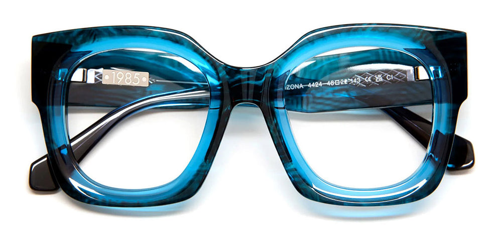 J.F. Rey® Arizona JFR Arizona 4424 48 - 4424 Green Peacock/Turquoise Eyeglasses