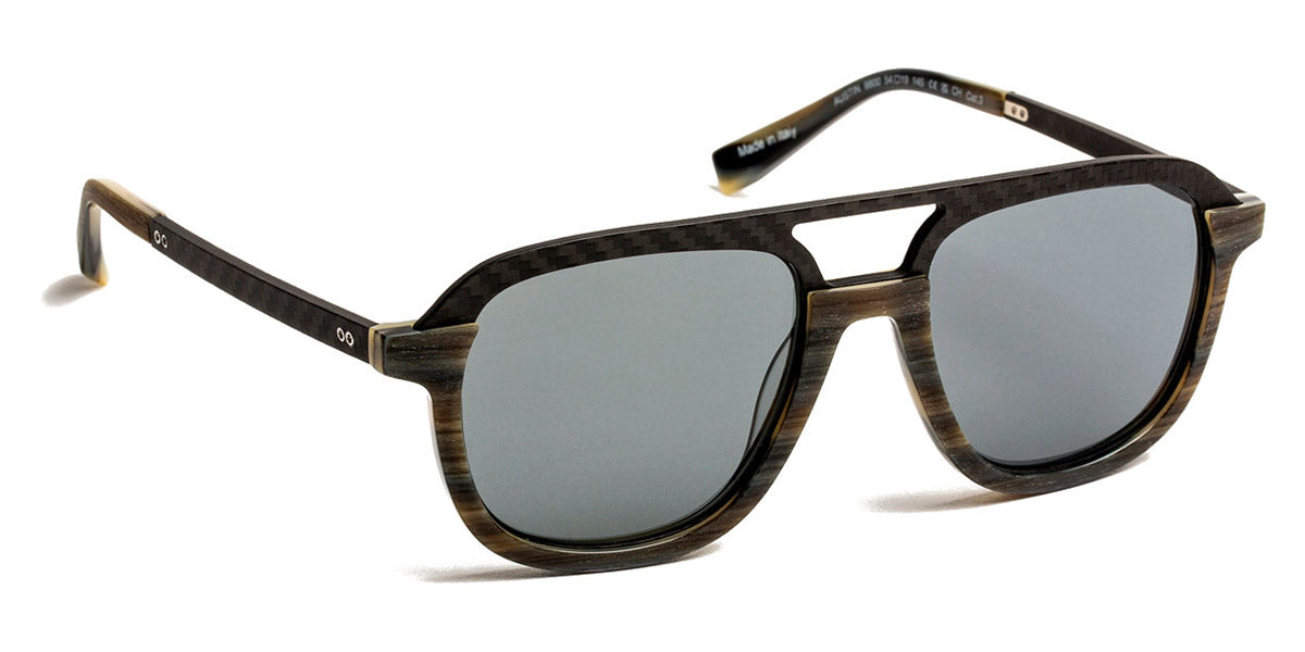 J.F. Rey® Austin JFR Austin 9800 54 - 9800 Carbon Demi/Black Sunglasses