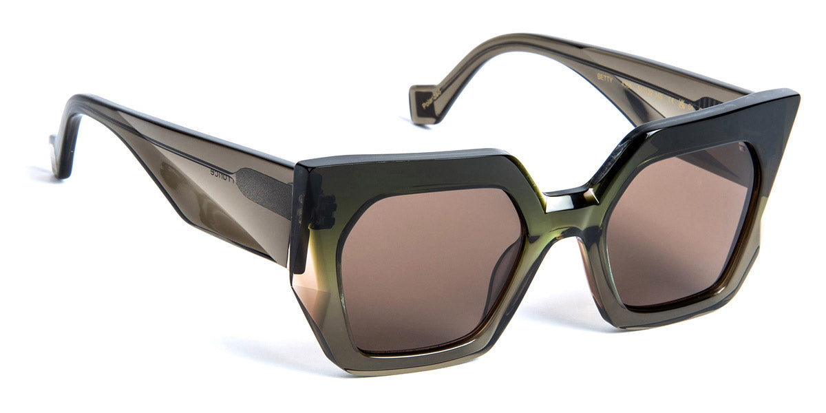 J.F. Rey® Betty JFR Betty 4355 51 - 4355 Khaki / Gold BL Sunglasses
