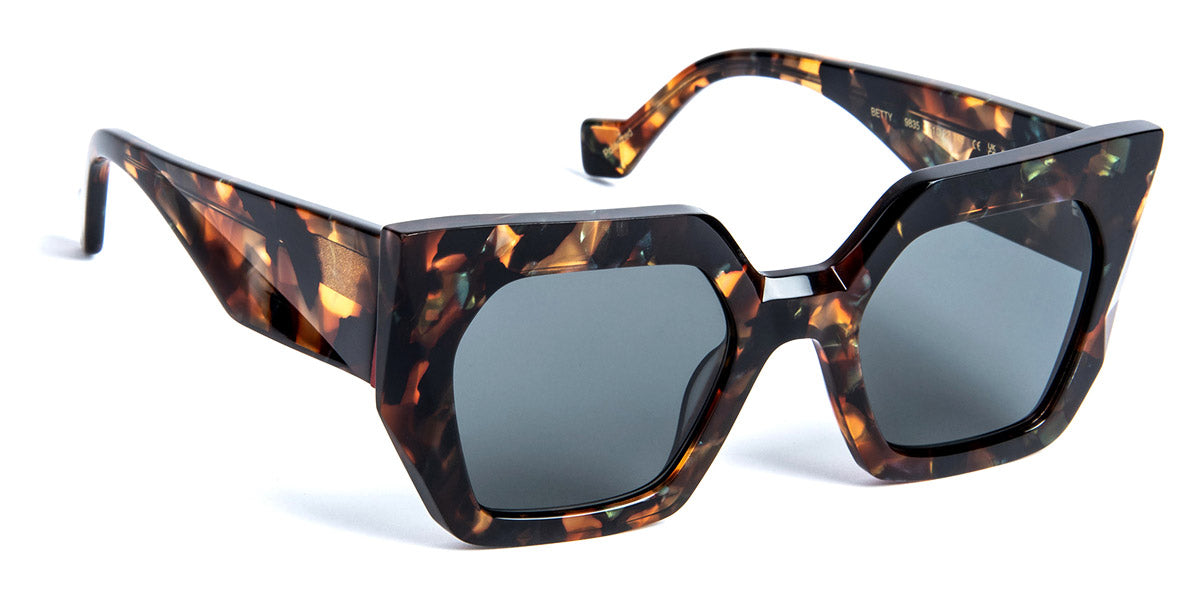 J.F. Rey® Betty JFR Betty 9835 51 - 9835 Demi Light / Red GL Sunglasses