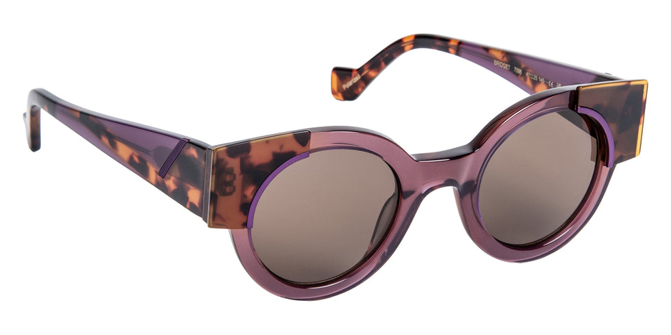 J.F. Rey® BRIDGET JFR BRIDGET 7098 47 - Plum/Demi Bl Sunglasses