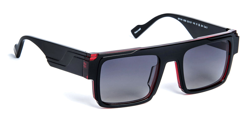J.F. Rey® Bryan JFR Bryan 0030 52 - 0030 Black / Red Top Ggl Sunglasses