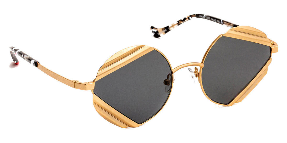 J.F. Rey® Palma JFR Palma 5050 54 - 5050 Gold Satin Sunglasses