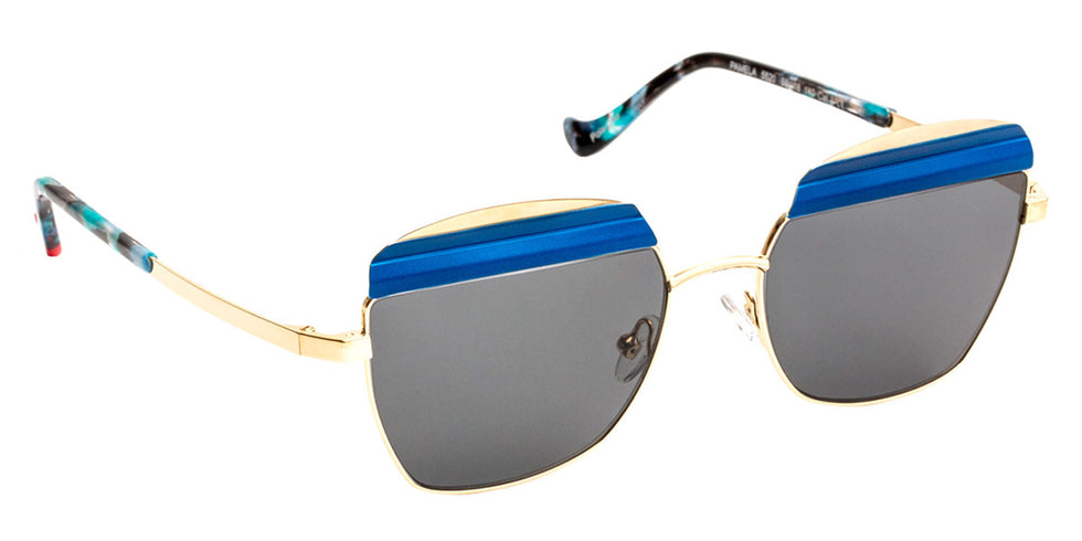 J.F. Rey® Pamela JFR Pamela 5520 55 - 5520 Gold/Blue Azure Sunglasses