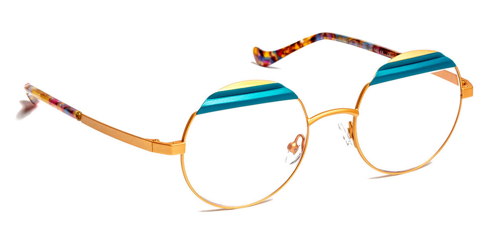 J.F. Rey® Patty JFR Patty 5824 51 - 5824 Gold/Blue Peacock Eyeglasses
