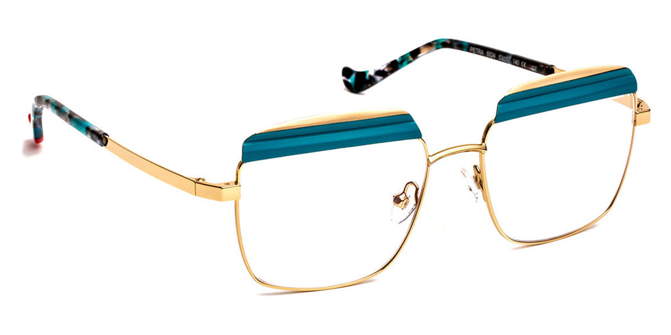 J.F. Rey® Petra JFR Petra 5524 53 - 5524 Gold/Blue Peacock Eyeglasses