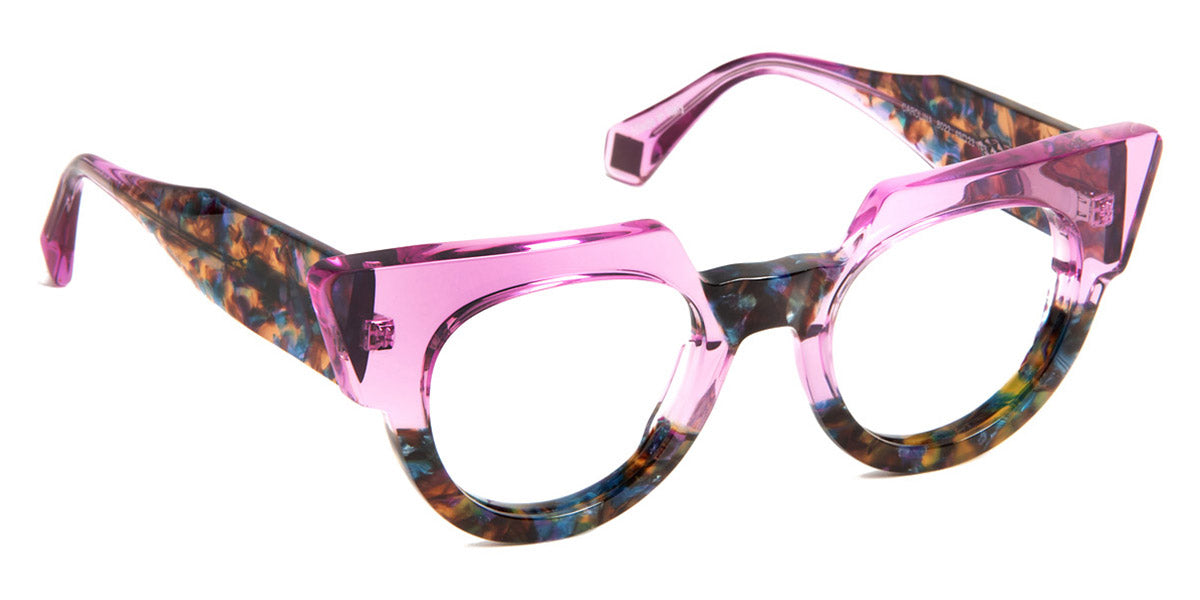 J.F. Rey® Carolina JFR Carilona 8022 49 - 8022 Pink/Blue Confetti Eyeglasses