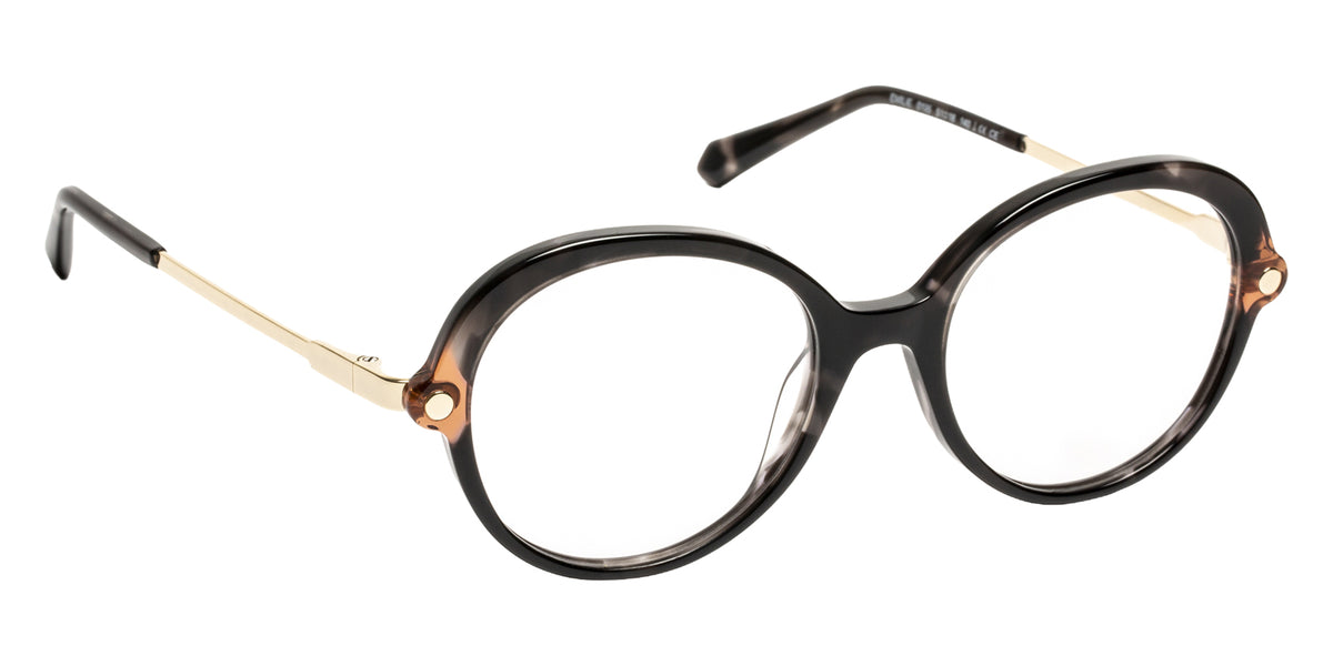 J.F. Rey® EMILIE JFR EMILIE 0195 51 - Nice Black/Brown Eyeglasses