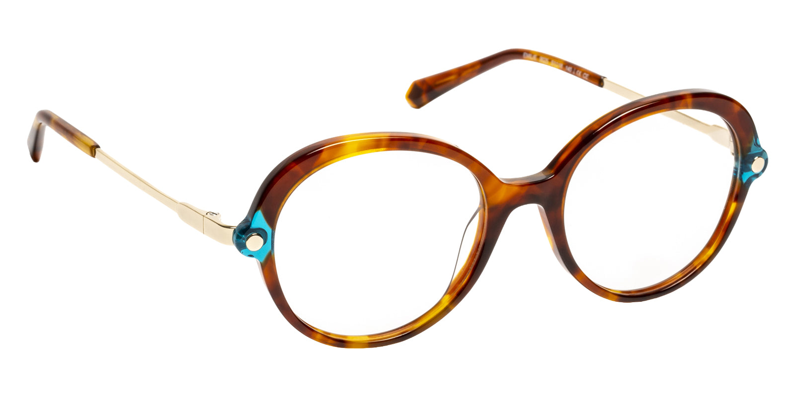 J.F. Rey® EMILIE JFR EMILIE 9025 51 - Demi/Turquoise Eyeglasses