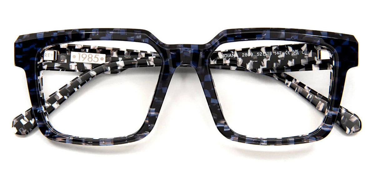 J.F. Rey® Indiana JFR Indiana 2809 52 - 2809 Blue Striped Eyeglasses