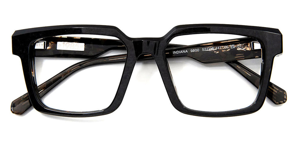 J.F. Rey® Indiana JFR Indiana 9800 52 - 9800 Brown Striped Eyeglasses