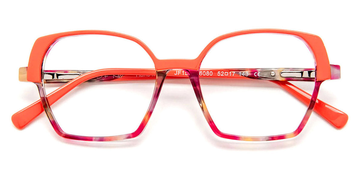 J.F. Rey® JF1511 JFR JF1511 6080 52 - 6080 Fluo Orange/Pink Eyeglasses