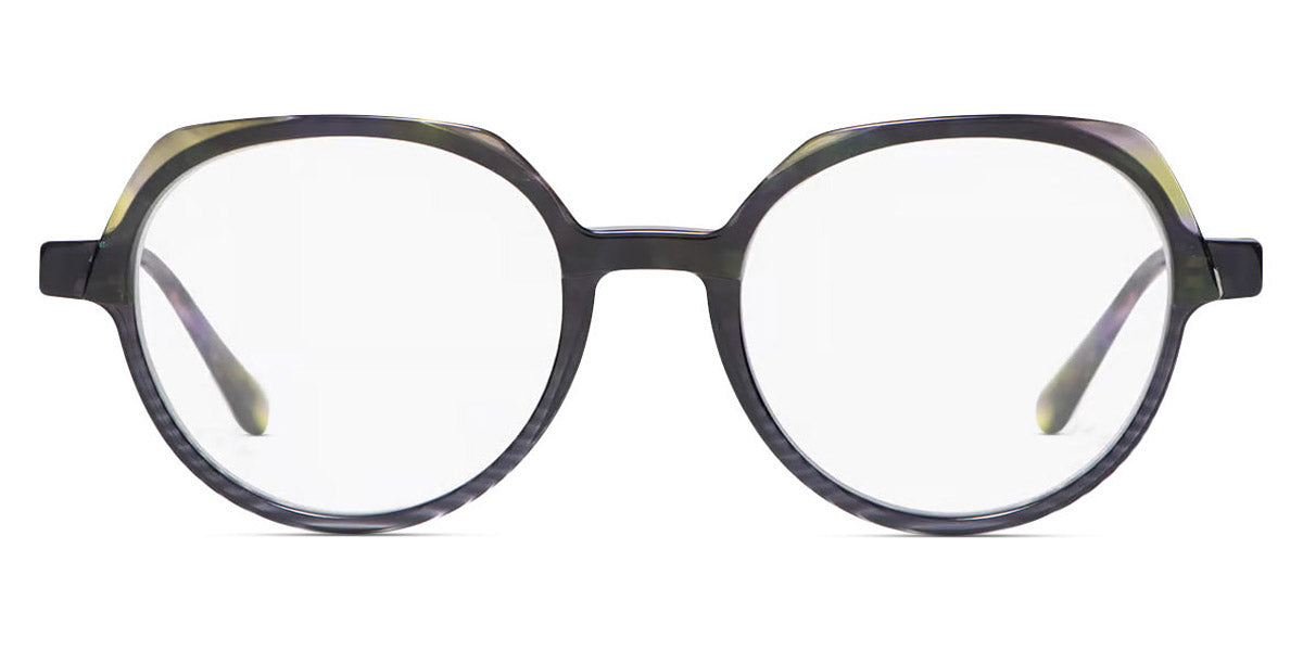 J.F. Rey® JF1512 JFR JF1512 0540 49 - 0540 Stripes Black/Green Eyeglasses