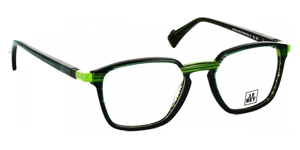 J.F. Rey® JF1515 JFR JF1515 4742 51 - 4742 Stripes Green/Light Green Eyeglasses