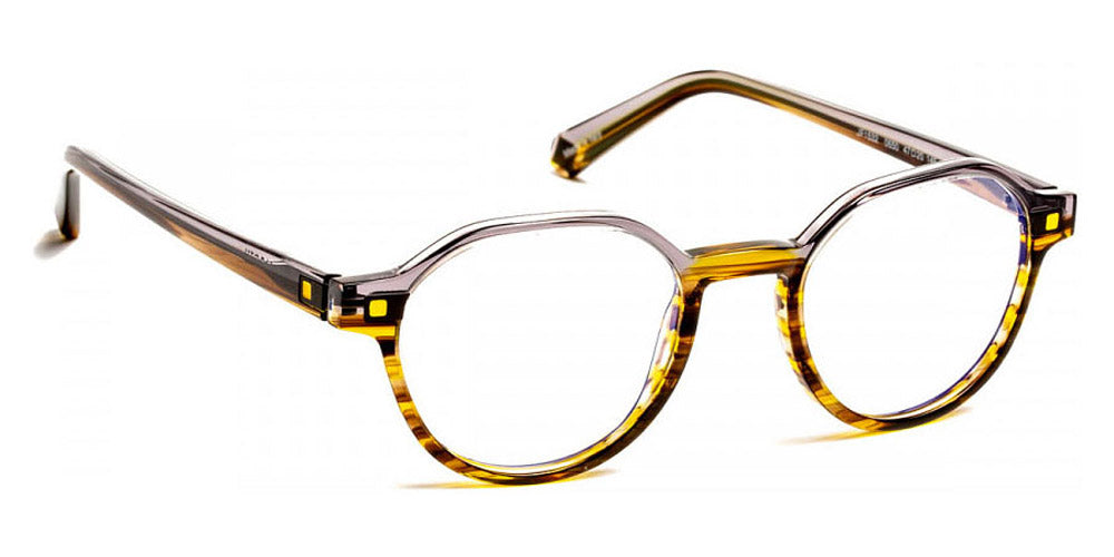 J.F. Rey® JF1532 JFR JF1532 0650 47 - 0650 Gray Gun/Demi Yellow Eyeglasses