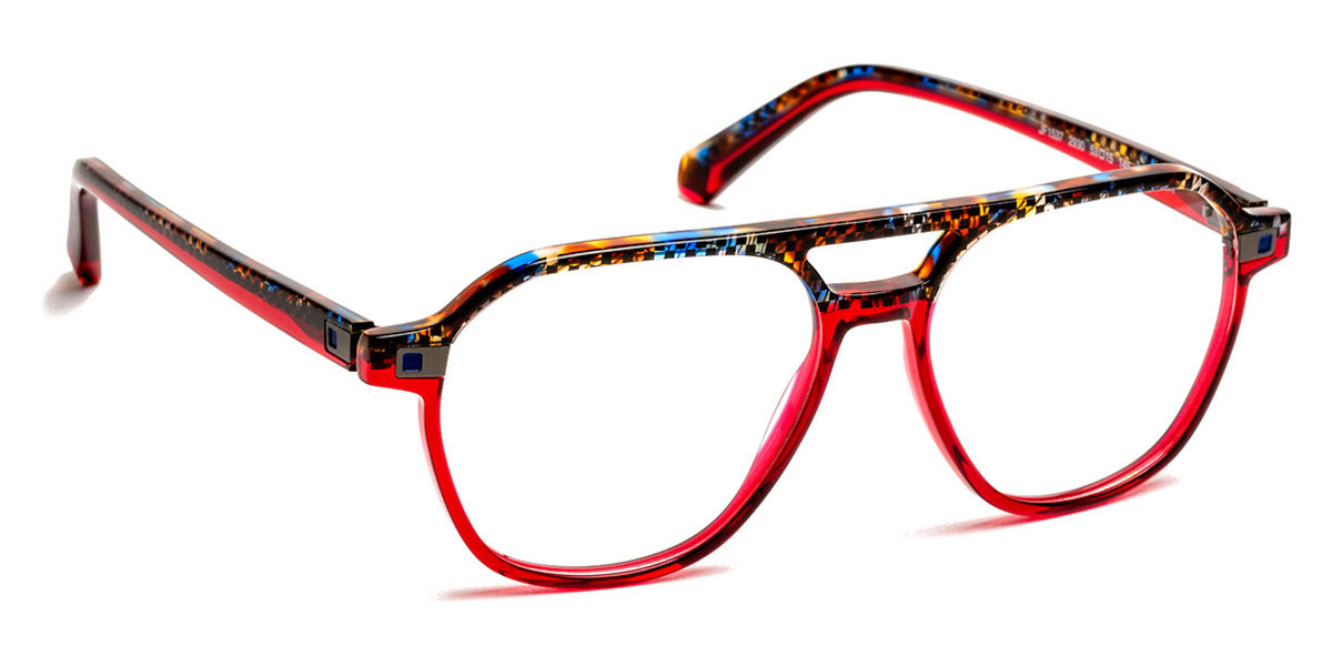 J.F. Rey® JF1537 JFR JF1537 2930 53 - 2930 Blue Demi/Red Eyeglasses